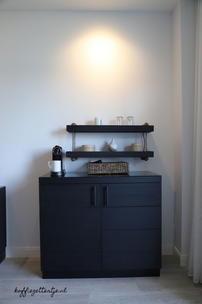 moderne koffie kast