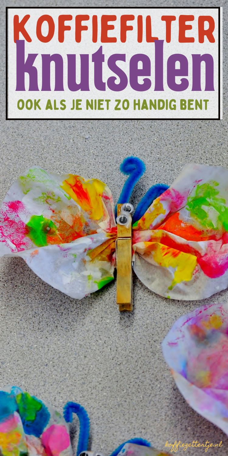 koffiefilter knutselen ideeen